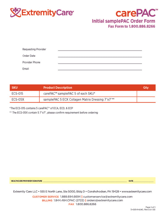 CarePAC Order Form